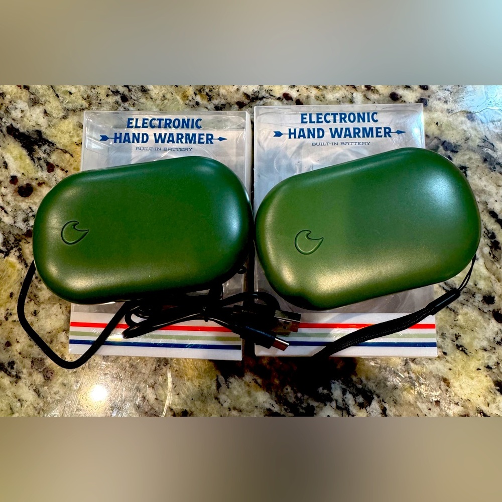 Electric hand warmer set